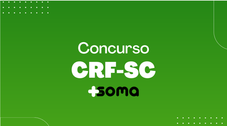 Concurso CRF SC: inscrições abertas! São 130 vagas com iniciais até R$ 6,9 mil!