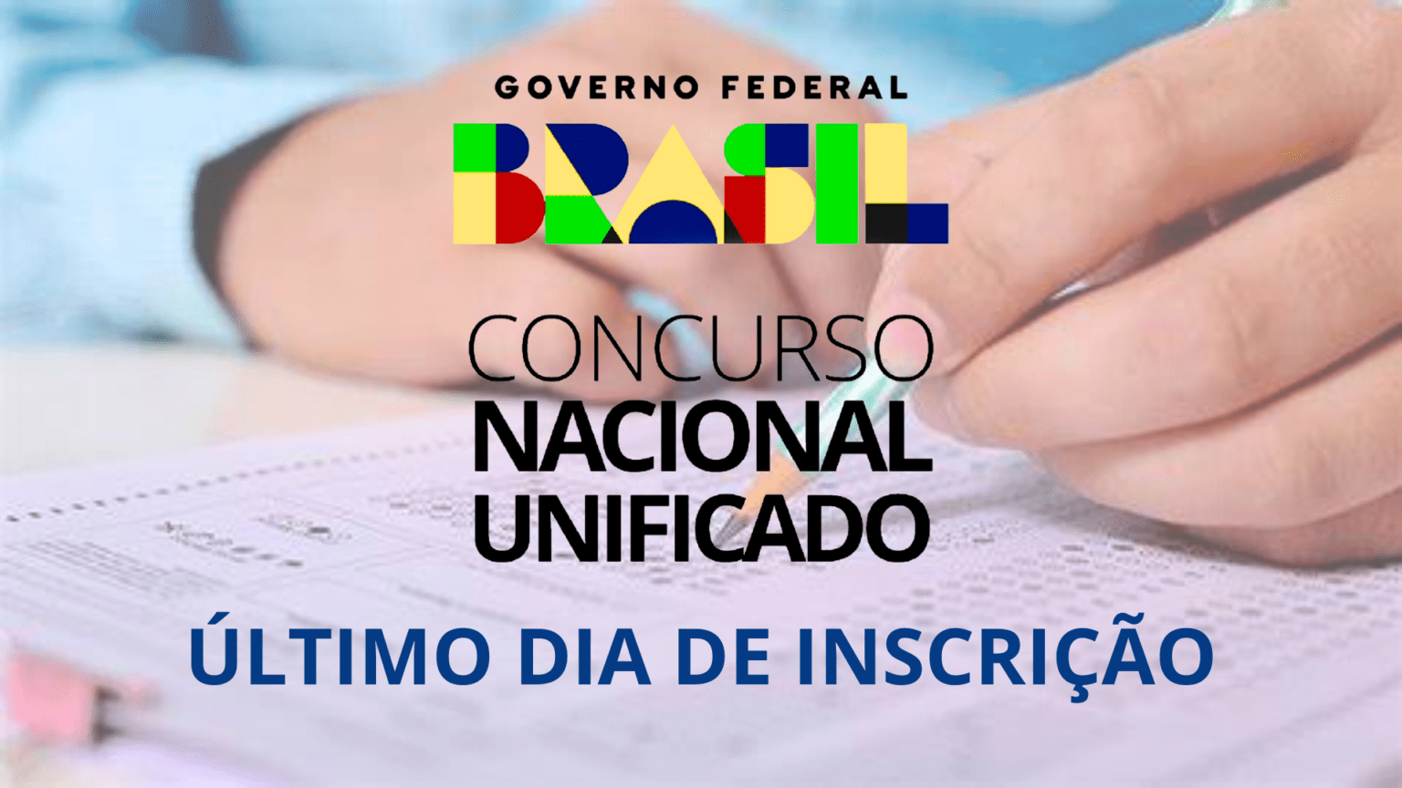 Concurso Público Nacional Unificado (CPNU) 2024: Inscrições Até Amanhã ...