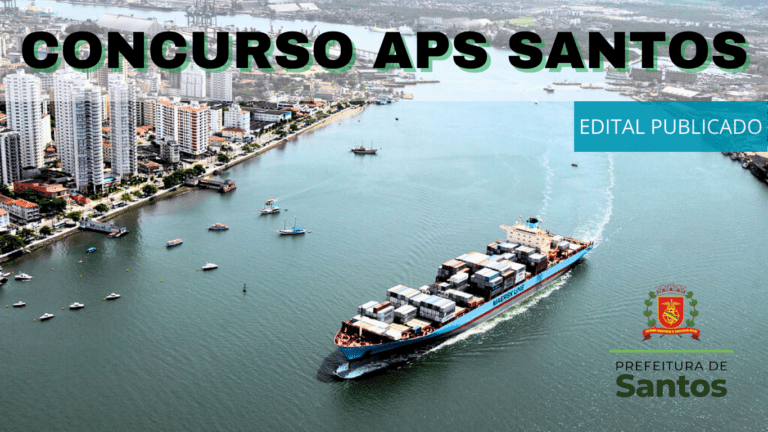 Publicado Edital do Concurso APS Santos com 242 vagas! Veja: