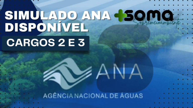 Simulado Para o Concurso da Agência Nacional das Águas (ANA 2024) Já Está Disponível! Confira: