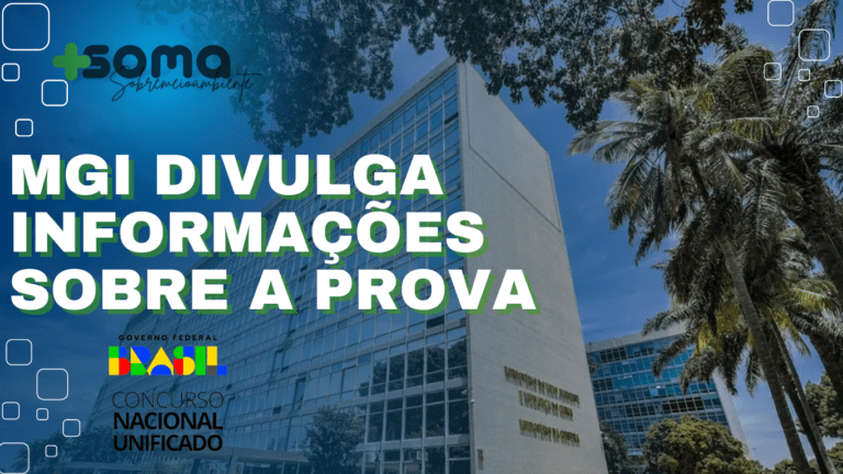 CNU 2024: VEJA O QUE LEVAR NO DIA DA PROVA