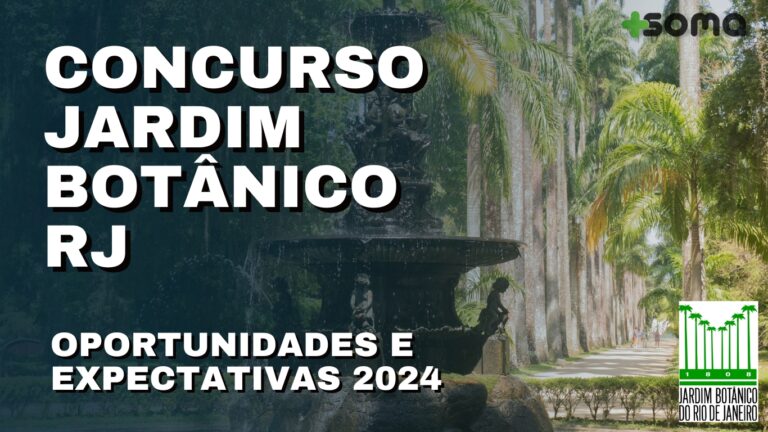 CONCURSO JARDIM BOTÂNICO RJ