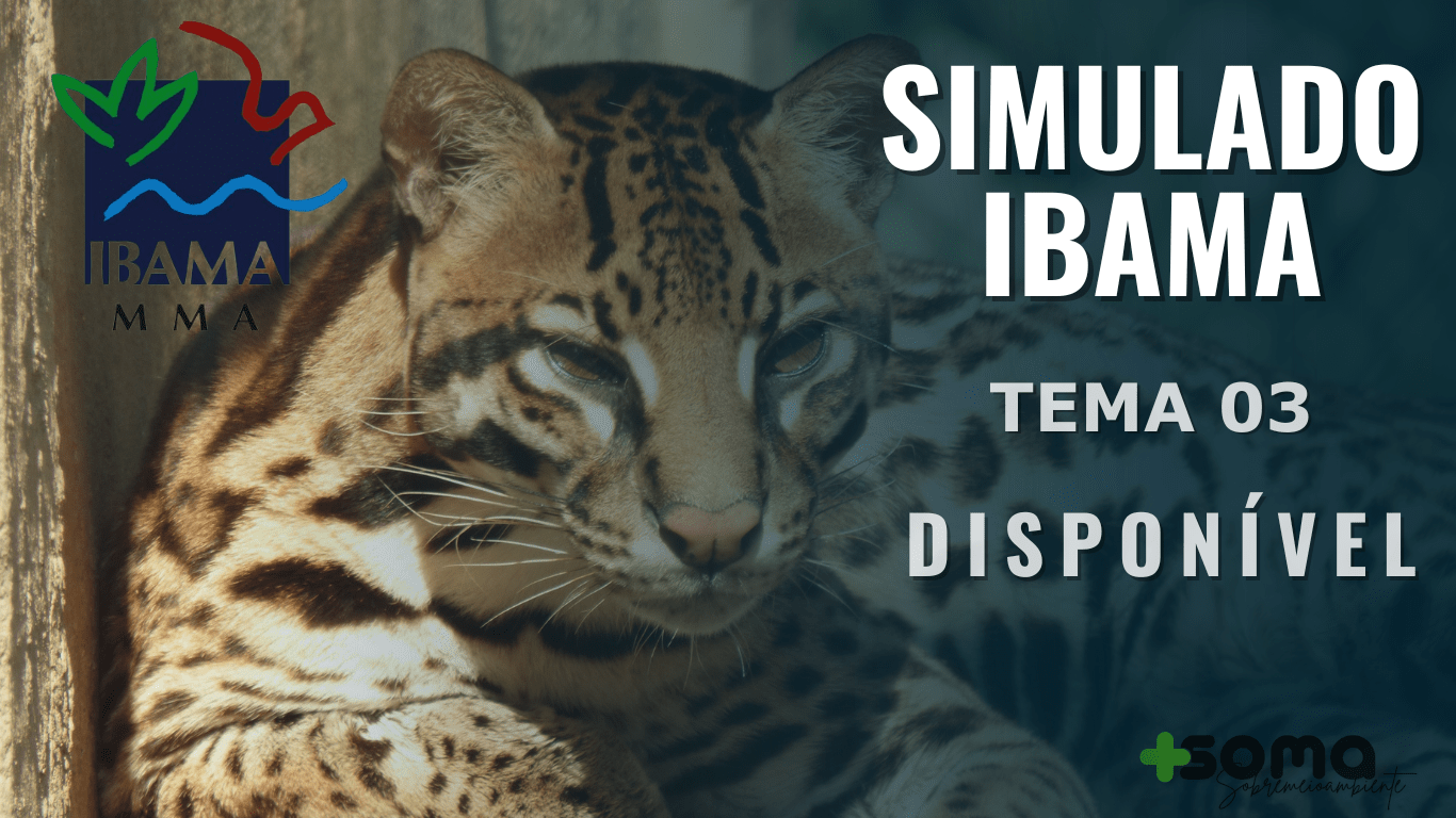 Simulado Concurso IBAMA Tema 3: Disponível! Confira: