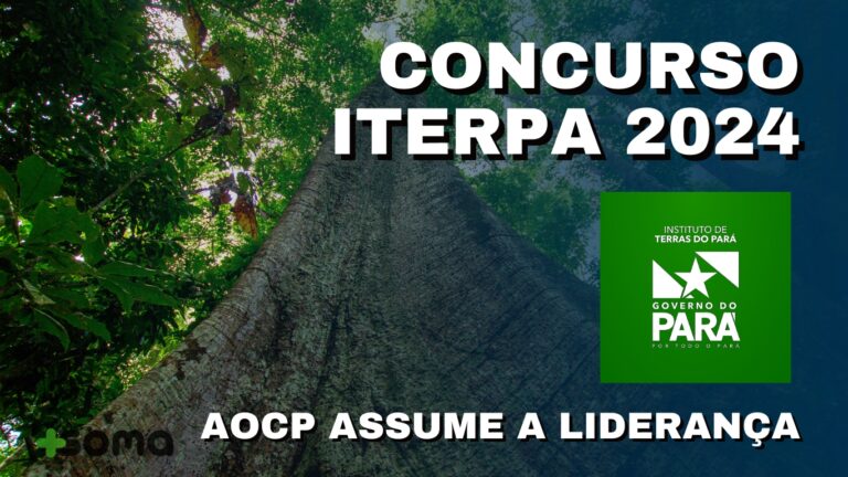 AOCP Passa Consulplan e Fica em Primeiro Para o Concurso ITERPA 2024; Veja: