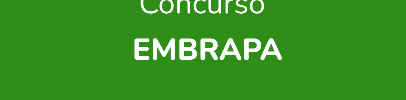 CONCURSO EMBRAPA