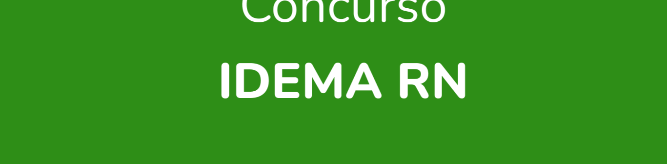 Soma Concurso IDEMA RN