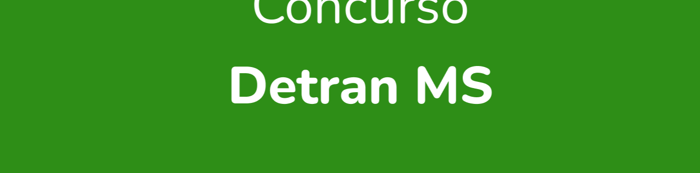 Soma Concurso Detran MS