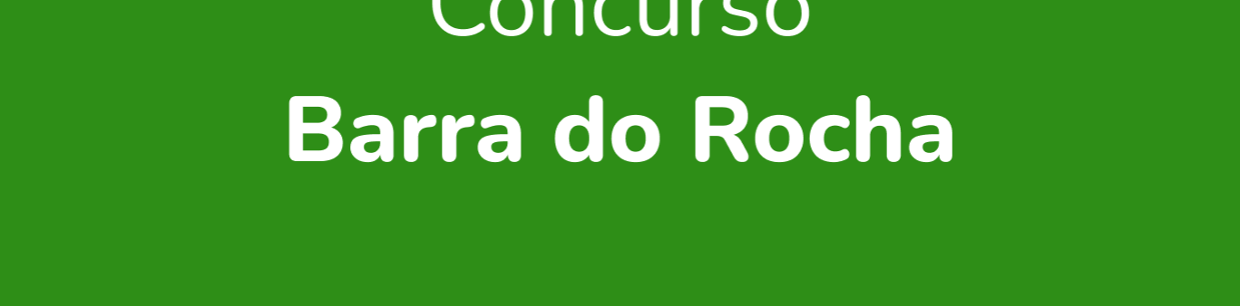 Concurso Público Barra do Rocha