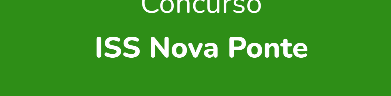 Concurso Publico ISS Nova Ponte