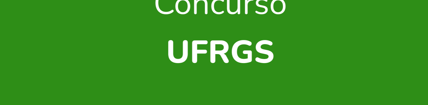 Concurso Publico UFRGS