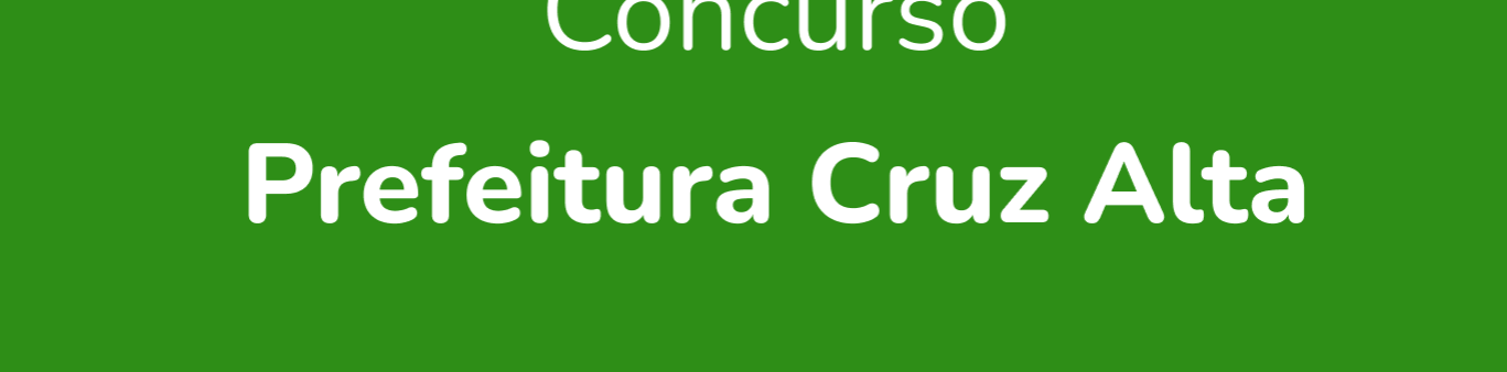 Soma Concurso - concurso cruz alta