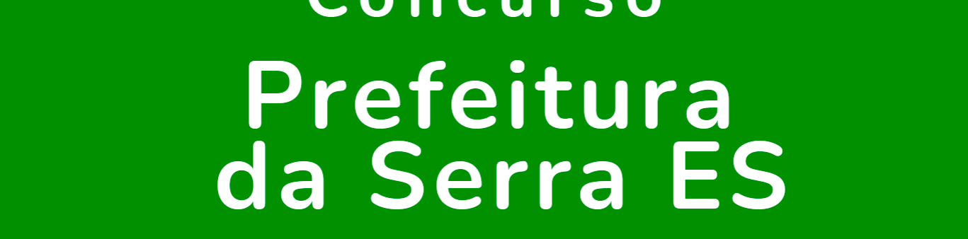 Concurso Serra ES