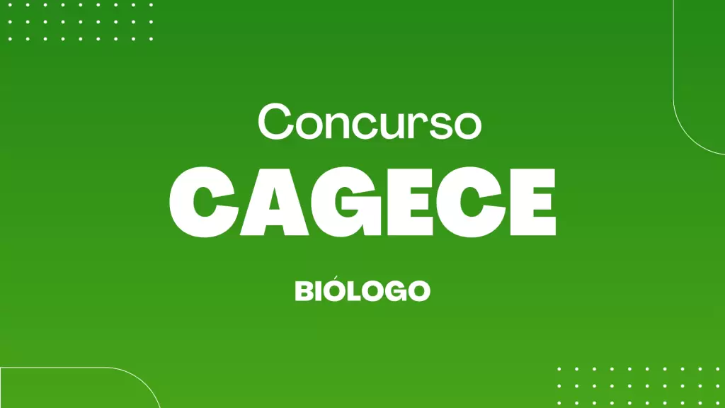 concurso CAGECE biólogo