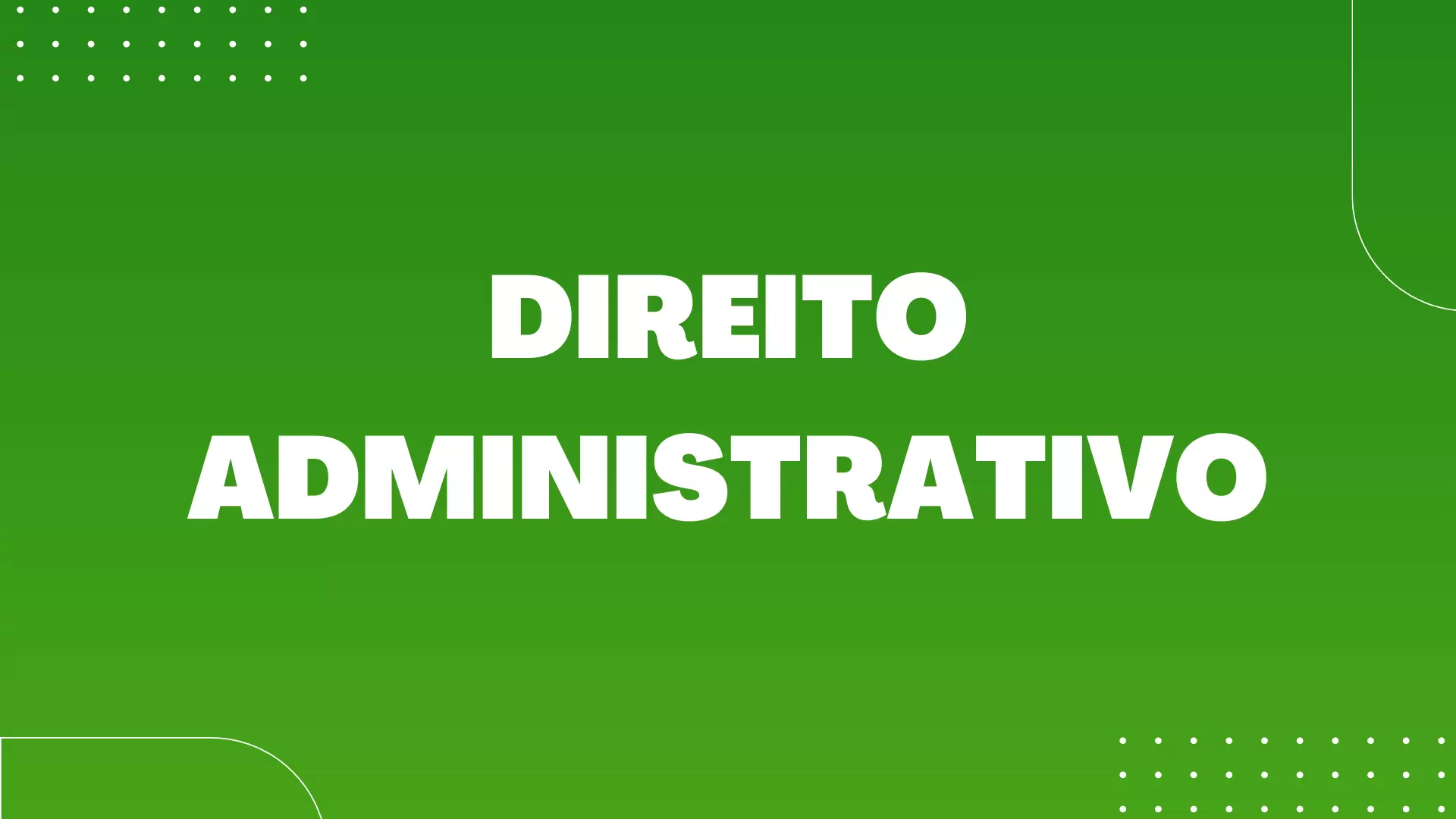 direito administrativo