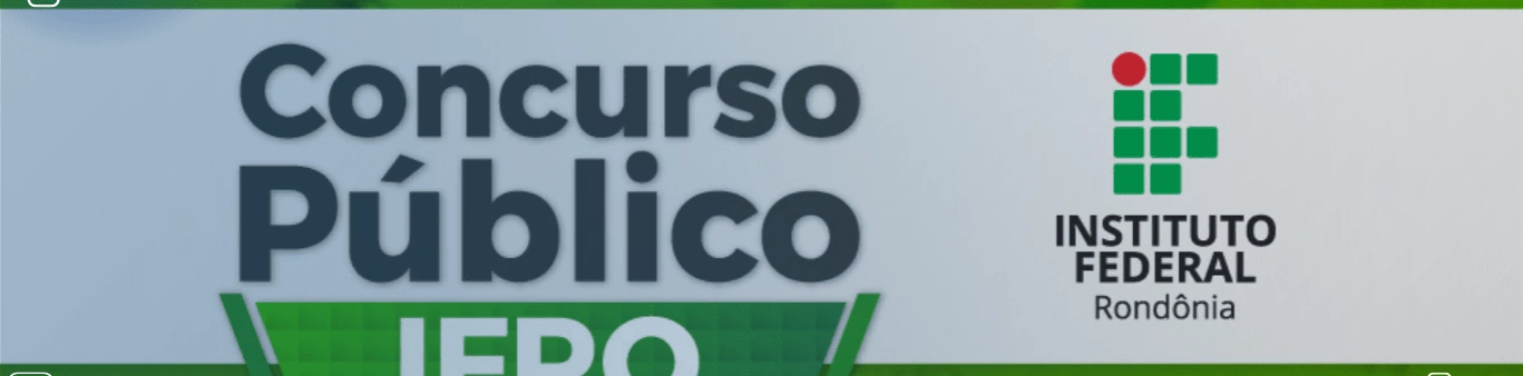 Edital do concurso IFRO 2024 é publicado com oportunidades em diversas áreas, veja: